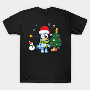 Blueys Brother And Family Merry Christmas T-Shirt